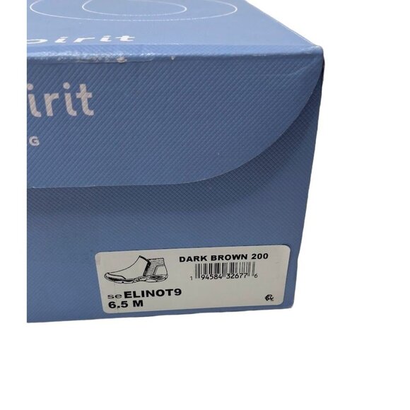 Easy Spirit Elinot Comfort Bootie Shoe Women's 6.5 Dark Brown Cushioned - Picture 10 of 11